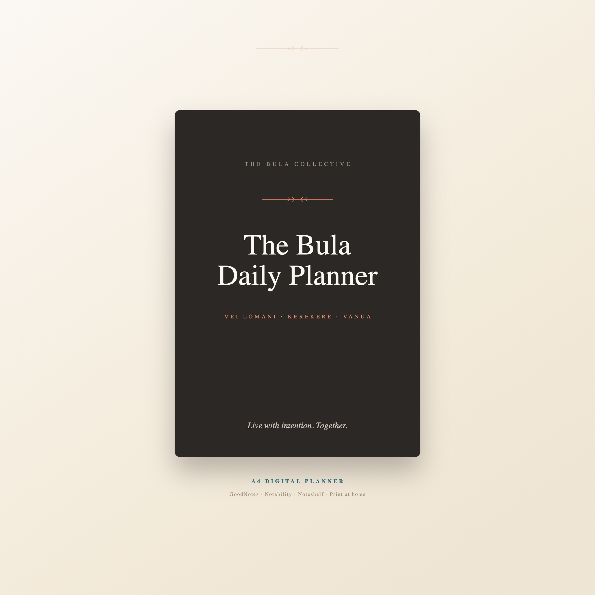 The Bula Daily Planner